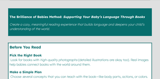The Brilliance of Babies Read Aloud Method